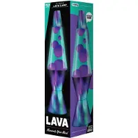 Lava Lamp 37cm Purple/Teal Aurora Borealis Base