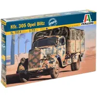 Italeri OPEL BLITZ, Military car model, Monteringssett, 1:72, Opel Blitz, Alle kjønn, Plast