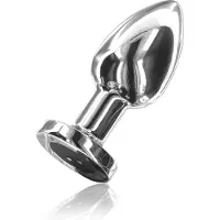 ToyJoy The Glider Metall plugg med vibrasjon - L