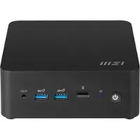MSI Cubi NUC 1MG 244BEU - Barebone - mini-PC FCBGA1744 Socket - 1 x Core 3 100U / inntil 4.7 GHz - RAM 0 GB - Intel Graphics - Bluetooth 5.3, IEEE ...