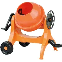 Lena 05010, Trailer, Concrete mixer, 2 år, Akrylonitril-butadien-styren (ABS), Sort, Oransje