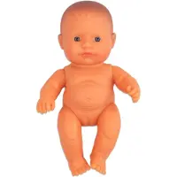 Miniland Europeisk Guttebabydokke 21 Cm