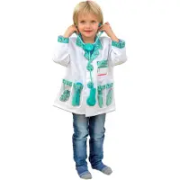 Melissa & Doug vaidmenu žaidimo gydytojo kostiumas
