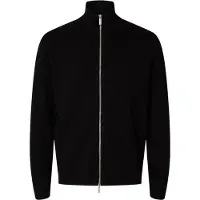 Selected Teller Relaxed Fit Genser Med Glidelås