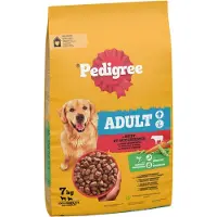 Pedigree Adult med okse & grønnsaker - Sparepakke: 2 x 7 kg