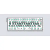 Wooting 60HE v2 - ISO - Non-Split - Aluminum - Gamingtastatur - Uten numpad - ISO - Sølv