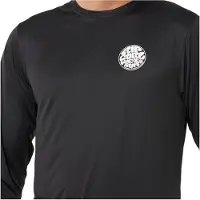 Rip Curl Icons Of Surflite UPF Longsleeve Lycra svart