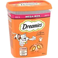 Dreamies kattesnacks Mega Box - Kylling (350 g)