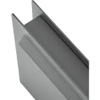 LUCANDE LED-sokkellampe Joril, antrasitt, CCT, 23 cm, IP65