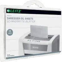 Leitz IQ - Fettark for makuleringsmaskin - hvit (pakke med 12 stk.)