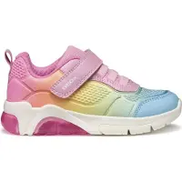 Geox Blinkende sko - J Fadinlight - Rosa/Multicolour - - 33 - Blinkende sko