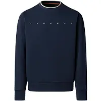 Hackett for man. HM5800087 Sweatshirt with navy logo (M), Casual, Cotton