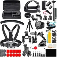 Mtp Products 71-i-1 actionkamera-tilbehørssett for GoPro, DJI, Insta360, AKASO