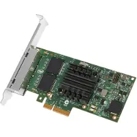 Intel Ethernet Server Adapter I350-T4 - Nettverksadapter - PCIe 2.1 x4 lav profil - 1000Base-T x 4