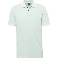 HUGO BOSS for man. 50507813 Polo Piqué logo turquoise (4XL), Casual, Cotton, Short sleeve