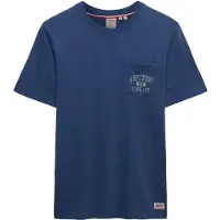 Superdry Vintage Prep Pocket Relaxed Fit Kortarmet T-skjorte