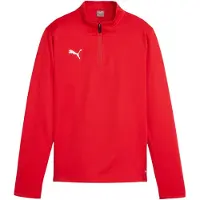 Puma Treningstrøye m. Glidelås - TeamGOAL - Rød/Hvit/For Gjennom - - 6 år (116) - Genser