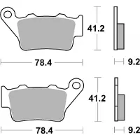 Brembo 07bb02sx Sintrede Bremseklosser