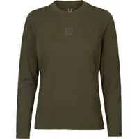 Härkila Instinct L/S T-skjorte Dame Willow green, L