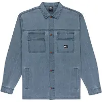 Quiksilver Mohab Washed Twill Skjorte Med Lange Ermer