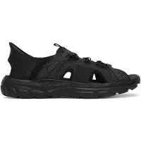 SKECHERS slip-in herresandal - Svart - Sandaler