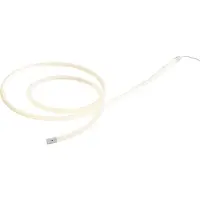 QAZQA Lyslenke hvit med plugg 3m inkl. LED dimbar i Kelvin IP44 - Ropy