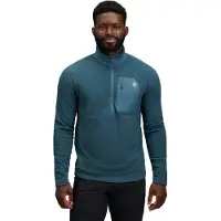 Black Diamond Lightweight Poly Fleecejakke Med Halv Glidelås