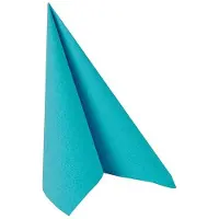 Papstar 81748, Turkis, Tørkepapir, Monokromatisk, 54 g/m², 400 mm, 400 mm
