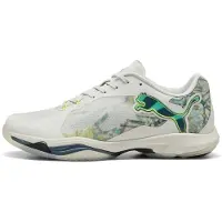 Puma Vantage NITRO BERLIN Indoor Shoes Unisex, Shoes, Sedate Gray/Yellow Alert/Electric Peppermint, 41