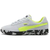 Puma Handball Berlin Goalkeeper Shoes Unisex, Shoes, Silver Mist/Yellow Alert/Black, 44
