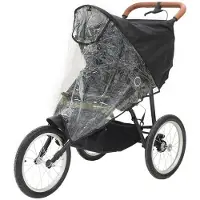 Trille Raincover Jogger With opening in Top Black