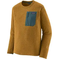 Patagonia R1 Air Crew Genser brun