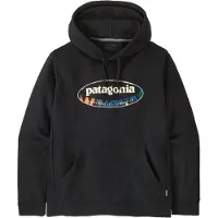 Patagonia 95 Oval Logo Uprisal Hettegenser svart