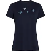 Icebreaker Merino 150 Tech Lite Bird Transit Kortarmet T-skjorte