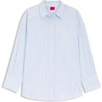 HUGO Eustyna 10278387 Langermet Bluse