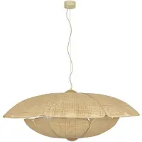 Market Set hengelampe Coquillage, 110 cm, naturfarget rotting