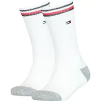 Tommy Hilfiger Sokker - 2-pack - Hvit - - 31/34 - Sokker