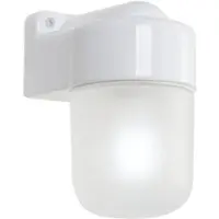 Orion Vegglampe Ostia, hvit, keramikk, glass satinert, E27