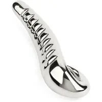 Scala Devil's Tongue Metall Dildo - Sølv
