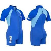 Cressi Baby 1.5 Mm Kortermet Shorty-våtdrakt For Junior