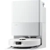 Roborock Qrevo C, Støv pose, Hvit, Rund, Støv pose, 0,33 l, Lade, Purification