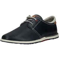 Pikolinos for man. M8W-6429 Saler leather shoes navy (42), Blue, Flat, 1 to 3 cm, Laces, Casual, Classic