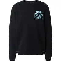 Iriedaily Non Merci Chef Knit Strikket genser svart
