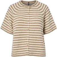 Pieces Pcmalou Stripe Strikket Cardigan