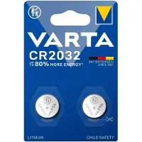 Varta CR2032 Knippcellebatteri 3V - 2 stk.