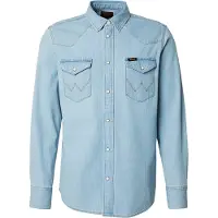 Wrangler Western Skjorte Med Lange Ermer