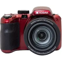 Kodak Astro Zoom AZ425 rød - superzoom kamerasensor størrelse 1/2,3 20,68 megapiksler Full HD optisk zoom 42x vekt (kun kropp) 444 g brennvidde 4,3 - 180,6 mm (AZ425RD)