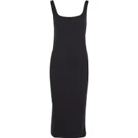 Urban Classics Basic Long Cotton Jersey Ermeløs Kjole