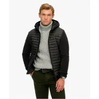 Superdry Storm Fleece Hybrid Jakke