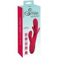 Sweet Smile Rabbitvibrator med G-Punktstimulering og Slikkende Tunge Funksjon